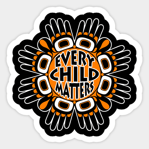 Every Child Matters Sticker by Radian's Art